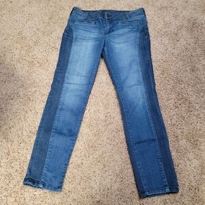 NY & Co., Ankle Stretch Jean Legging, Size 8